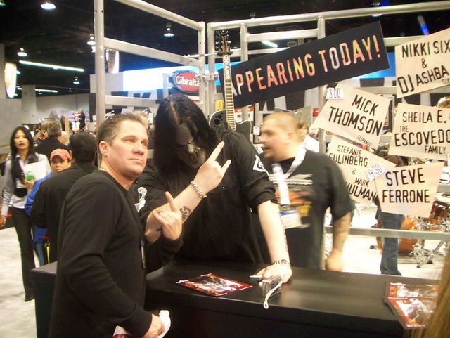 blank Slipknot's Mick Thomson